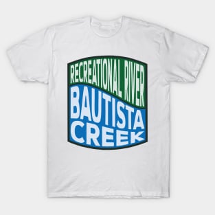 Bautista Creek Recreational River wave T-Shirt